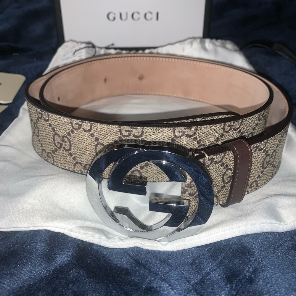 Brand new brown gucci belt